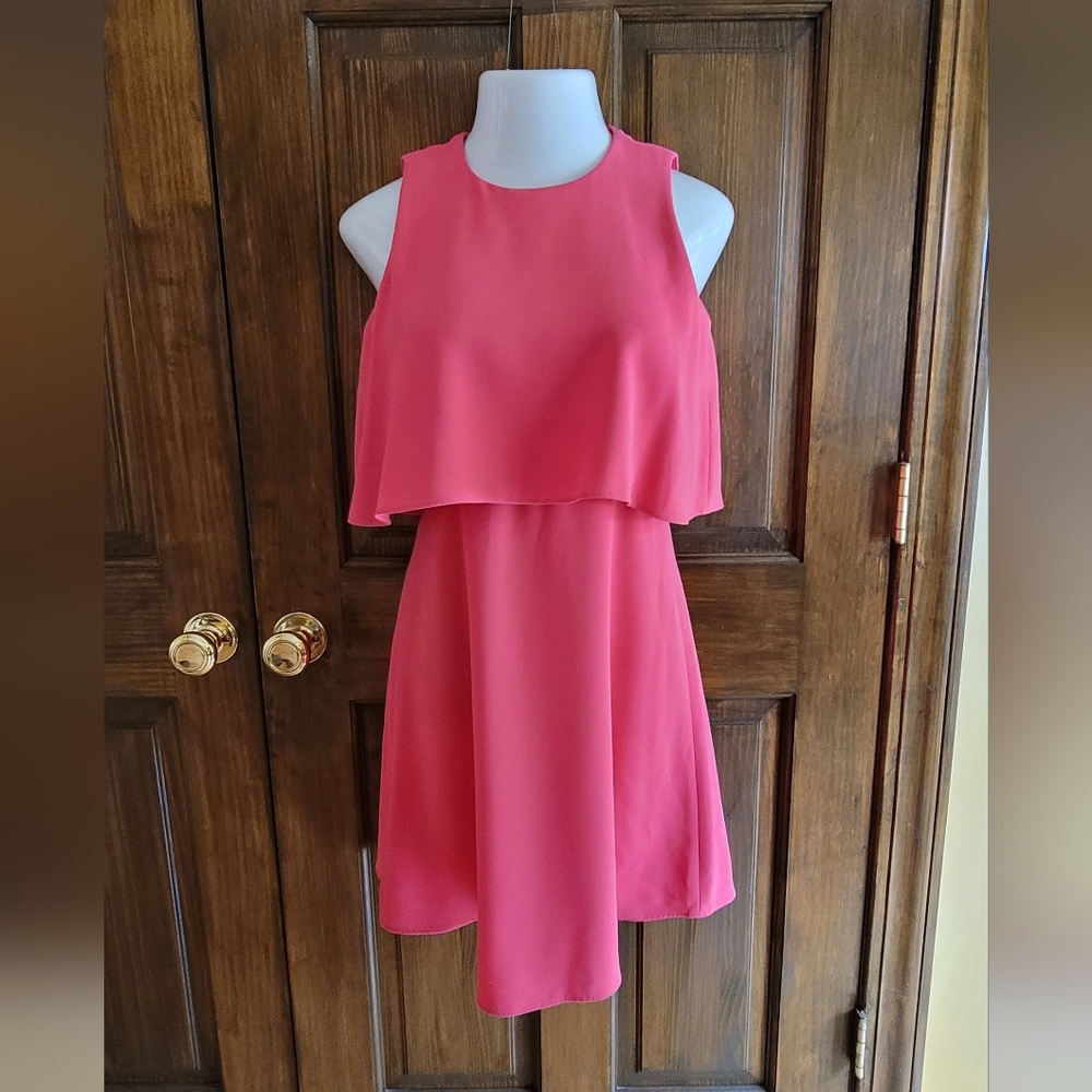 Calvin Klein Sz 6 Dress Pink P2P 35 L21 W 29